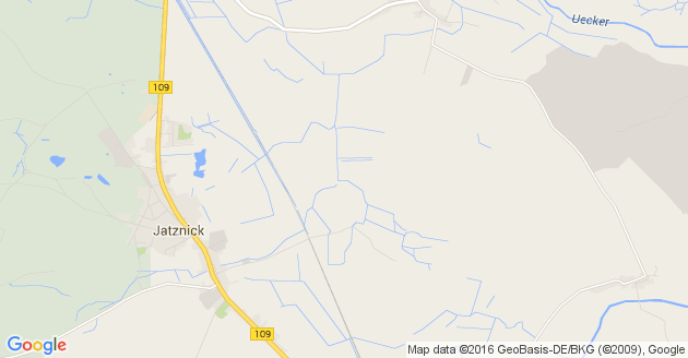 Karte Ferdinandshof bei Torgelow