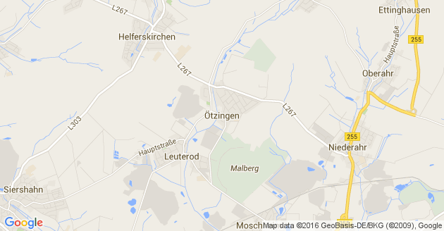 Karte Ötzingen