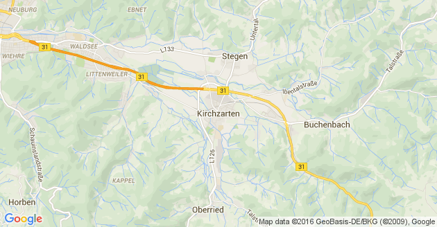 Karte Kirchzarten