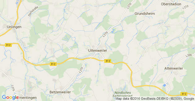 Karte Uttenweiler