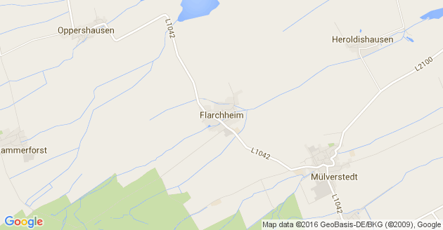 Karte Flarchheim