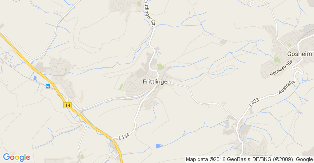 Karte Frittlingen