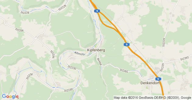 Karte Kipfenberg