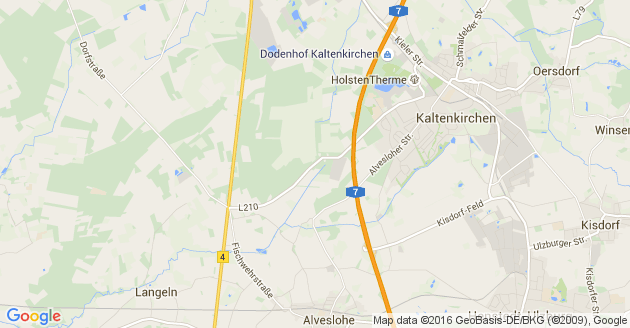 Karte Heede bei Barmstedt