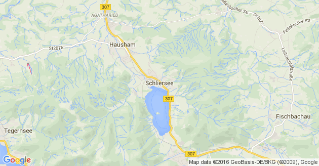 Karte Schliersee