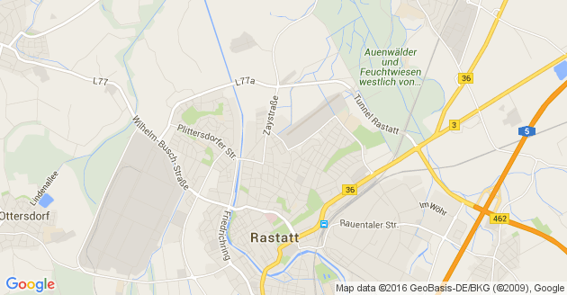 Karte Eisingen in Baden