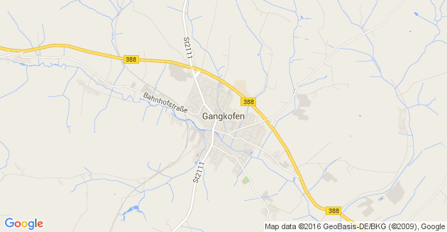 Karte Gangkofen