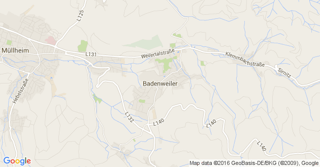 Karte Badenweiler