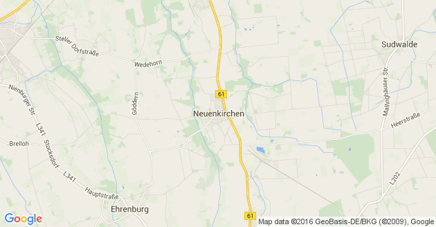 Karte Neuenkirchen bei Bassum