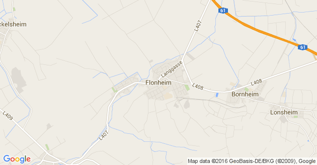 Karte Flonheim
