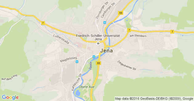 Karte Eichenberg bei Jena