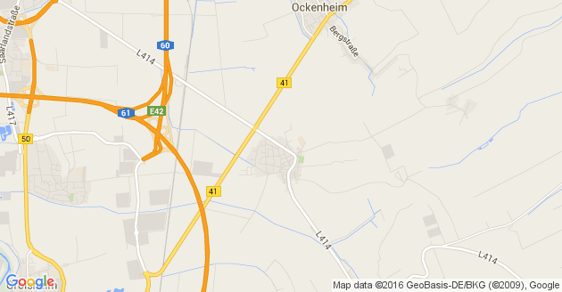 Karte Appenheim in Rheinhessen