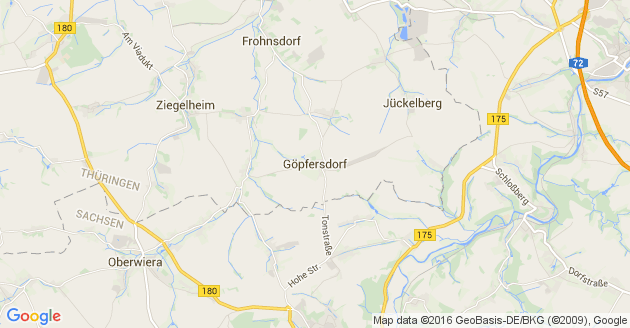 Karte Göpfersdorf