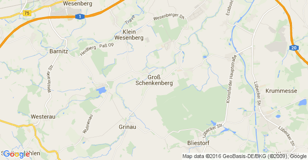 Karte Groß Schenkenberg