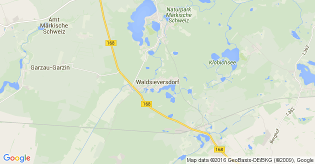 Karte Waldsieversdorf