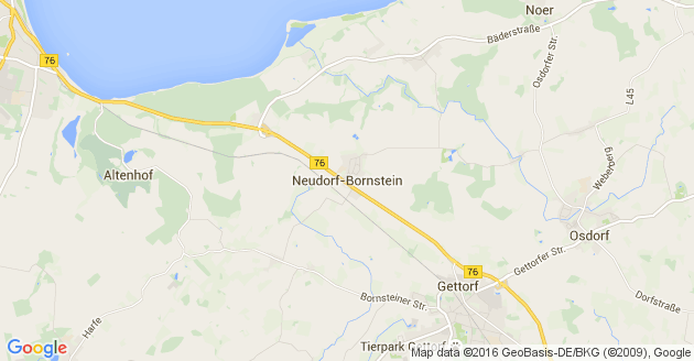 Karte Neudorf Bornstein