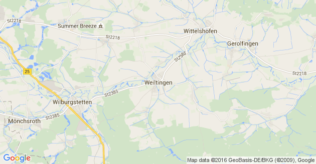 Karte Weiltingen