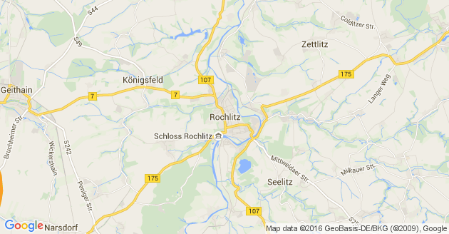 Karte Rochlitz