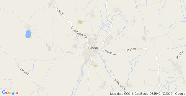 Karte Glonn Kreis Ebersberg