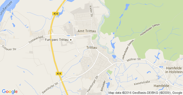 Karte Trittau