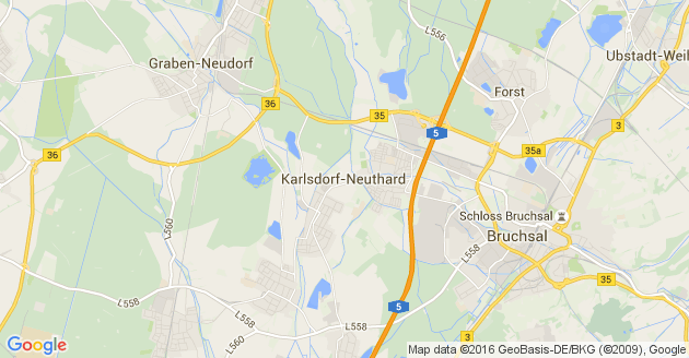 Karte Karlsdorf Neuthard