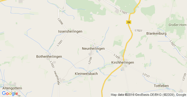 Karte Neunheilingen