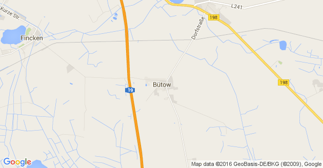 Karte Bütow