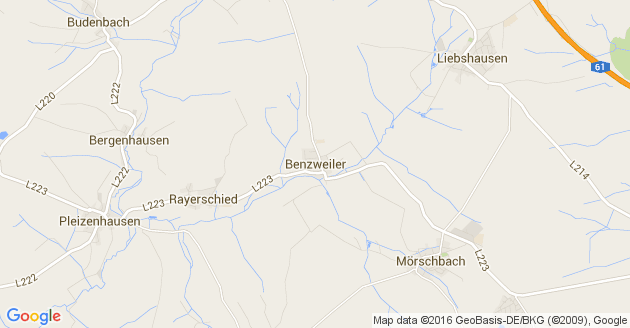 Karte Benzweiler