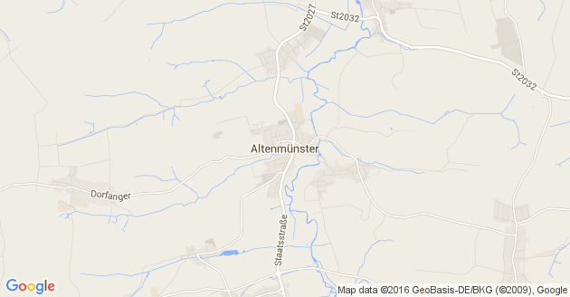 Karte Altenmünster in Schwaben