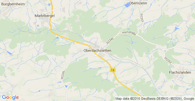 Karte Oberdachstetten