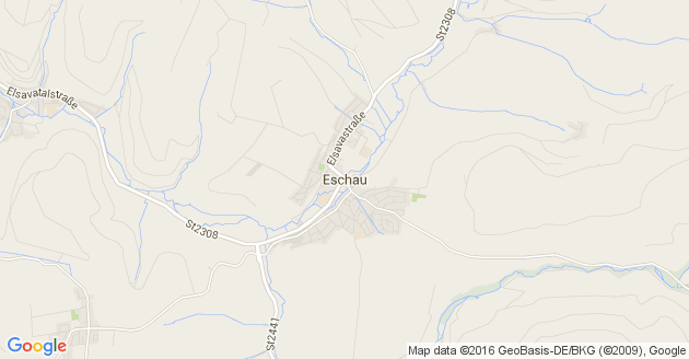 Karte Eschau