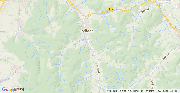 Karte Seelbach an der Schutter