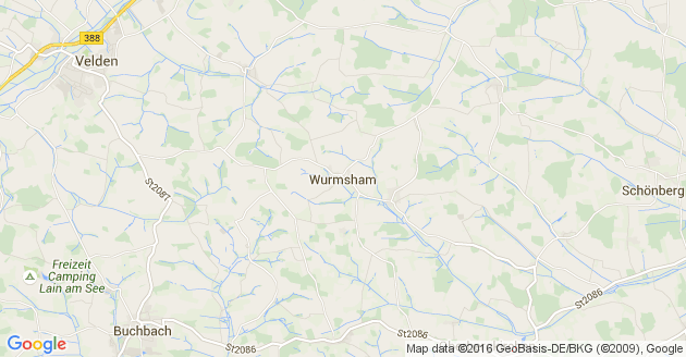 Karte Wurmsham