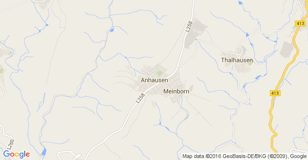 Karte Anhausen Kreis Neuwied