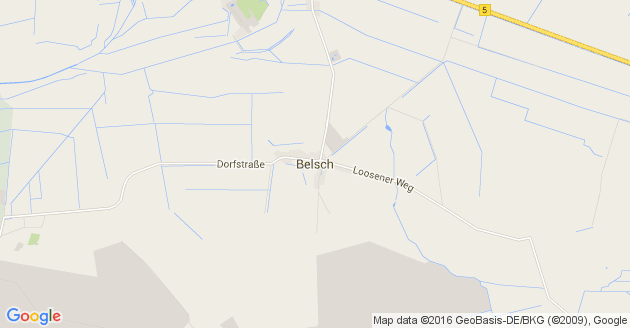 Karte Belsch