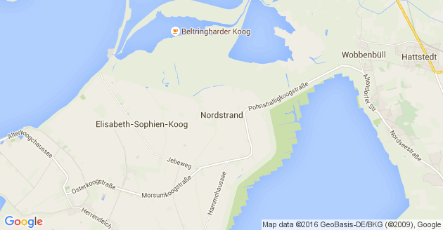 Karte Nordstrand