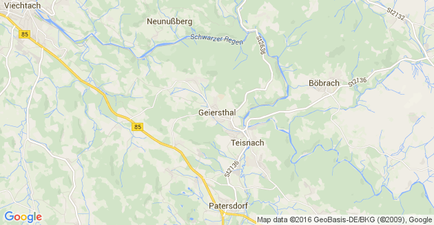 Karte Geiersthal