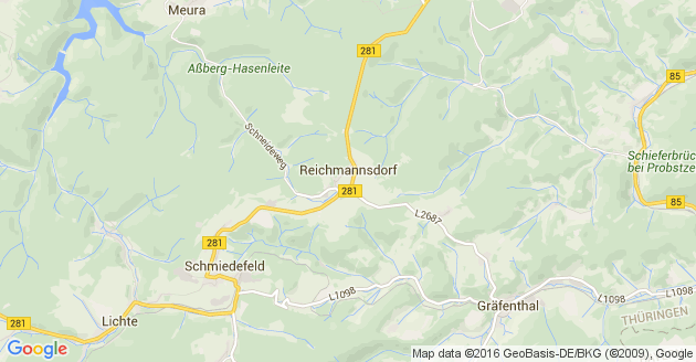 Karte Reichmannsdorf