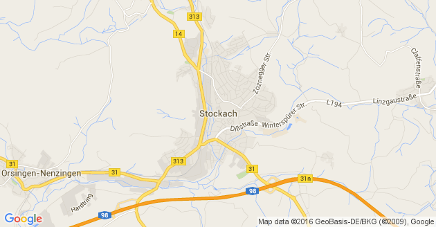 Karte Stockach