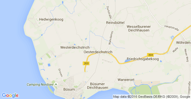 Karte Oesterdeichstrich