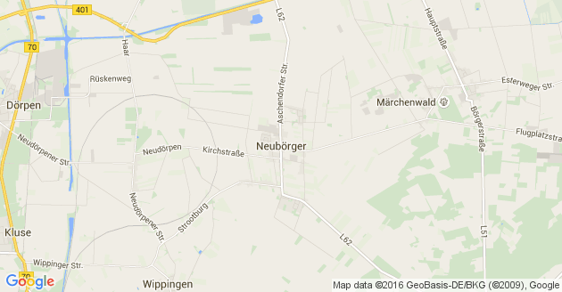 Karte Neubörger