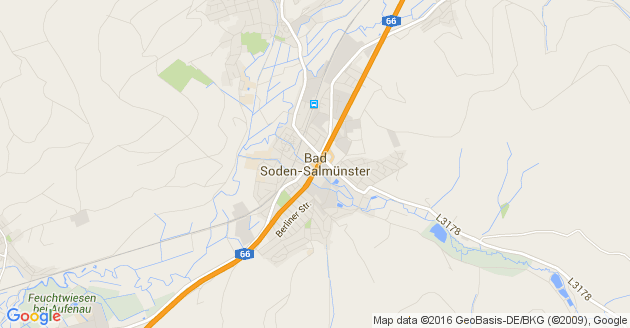 Karte Bad Soden Salmünster