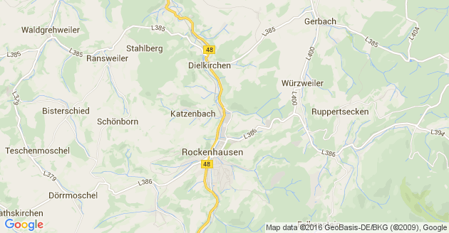 Karte Katzenbach bei Rockenhausen