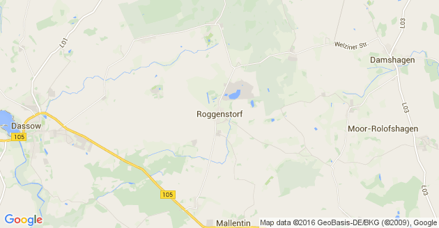 Karte Roggenstorf