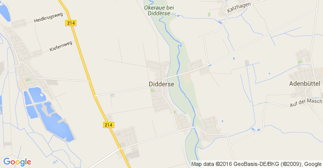 Karte Didderse               