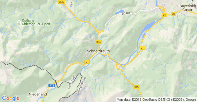 Karte Schneizlreuth