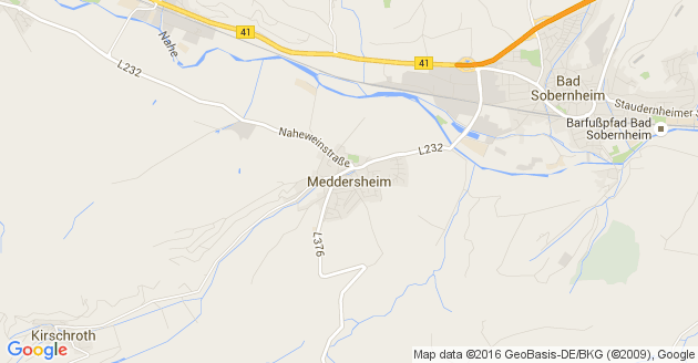 Karte Meddersheim