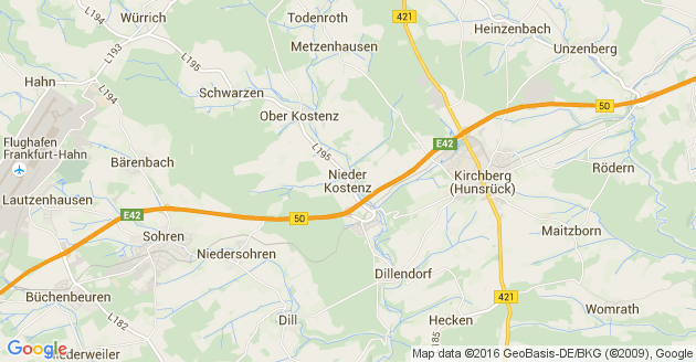 Karte Nieder Kostenz