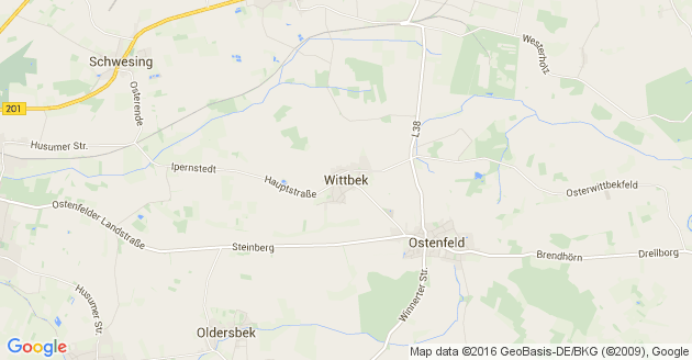 Karte Wittbek