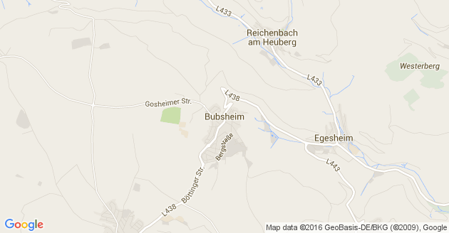 Karte Bubsheim